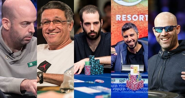 The following five poker tournament specialists are the biggest winners hailing from Israel. They have almost $20 million in combined winners